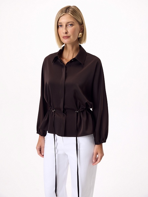 Блуза на кулисе POMPA