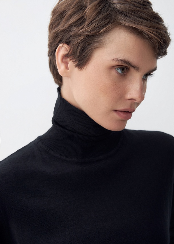 Водолазка с шерстью мериноса