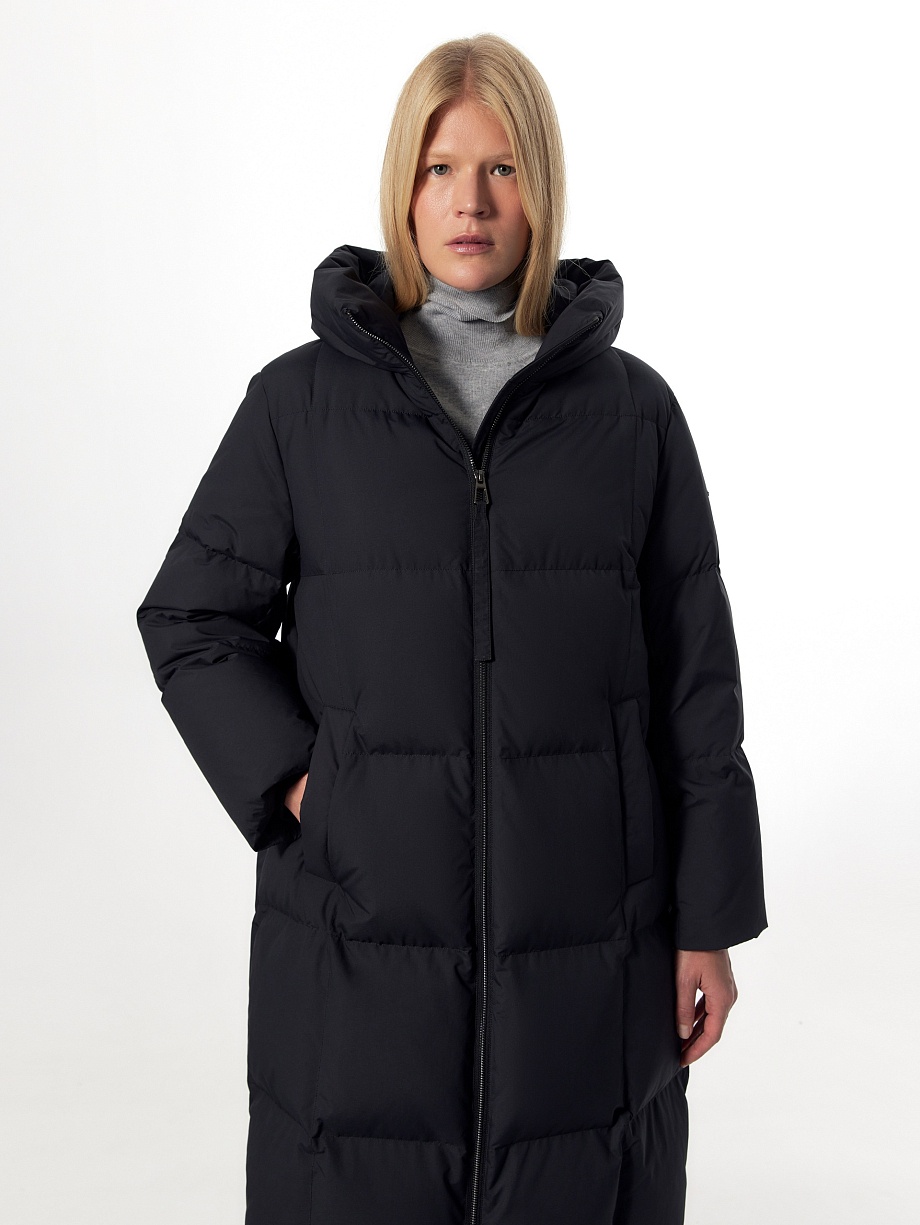 Непромокаемый пуховик с мембраной и утеплителем 90% пух и 10% перо