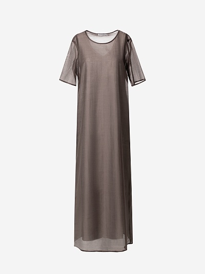 Двухслойное платье-футболка POMPA