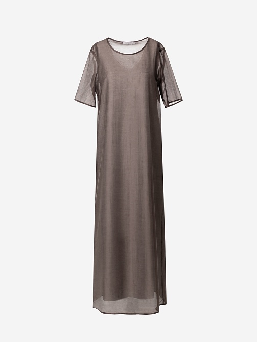 Двухслойное платье-футболка