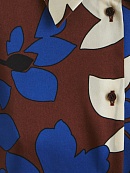 Свободная блуза с крупным цветочным принтом POMPA арт.4147772pa0490