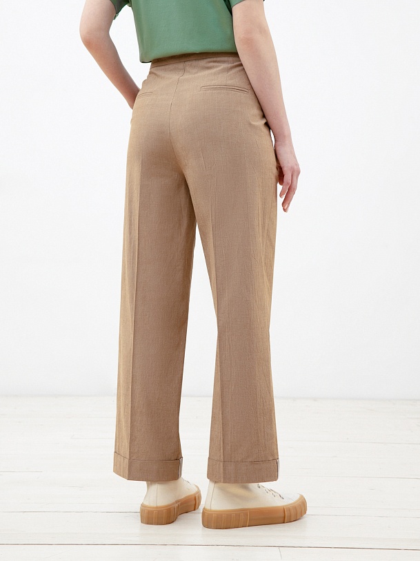 Брюки женские цвета капучино