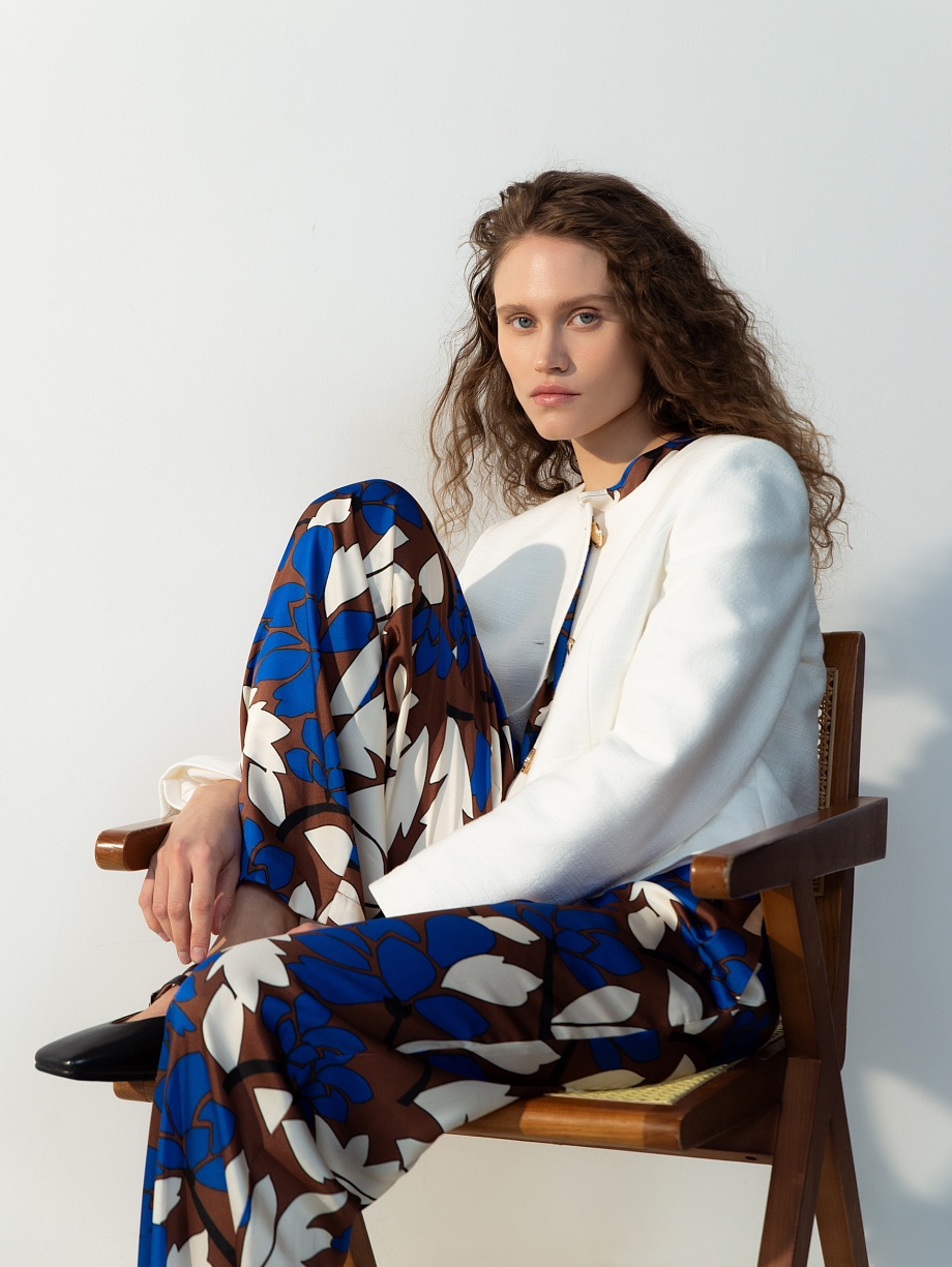 Летние брюки на завязках