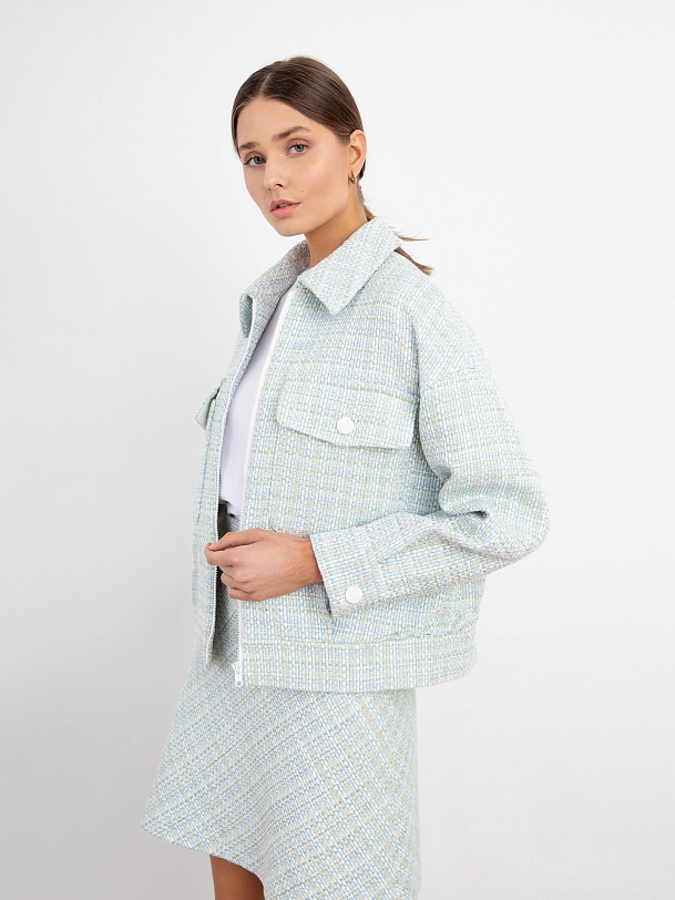 Жакет-бомбер женский