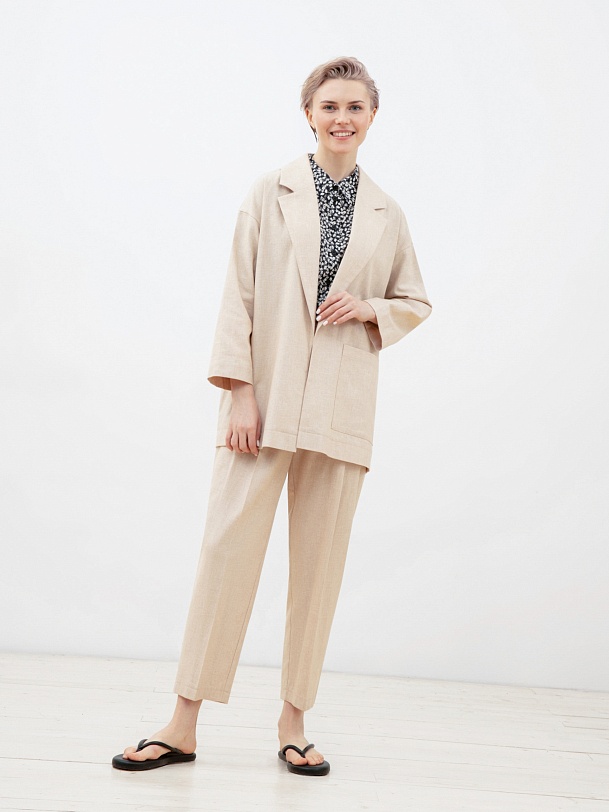 Легкий летний женский жакет