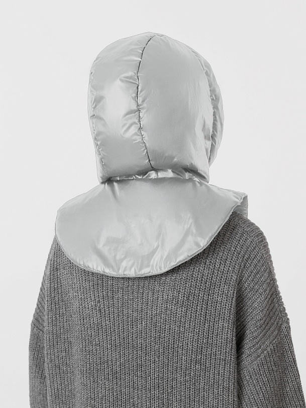 Капюшон с манишкой зимний