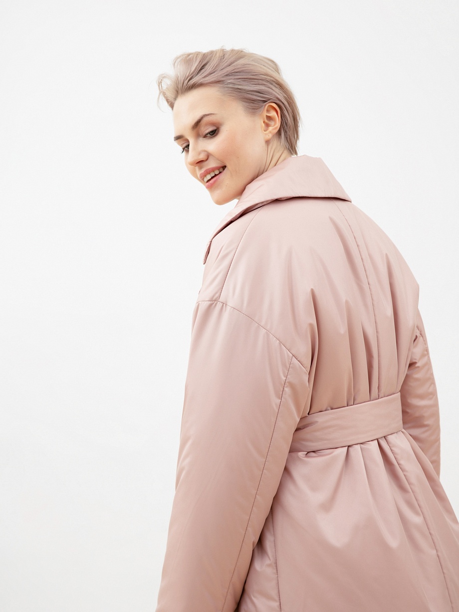 Пальто из премиальной плащевой ткани с мембраной