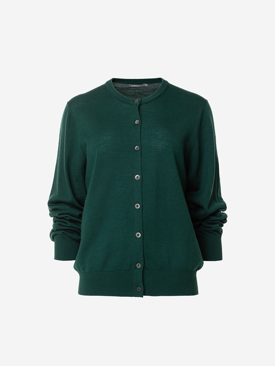 Кардиган из 100% шерсти мериноса