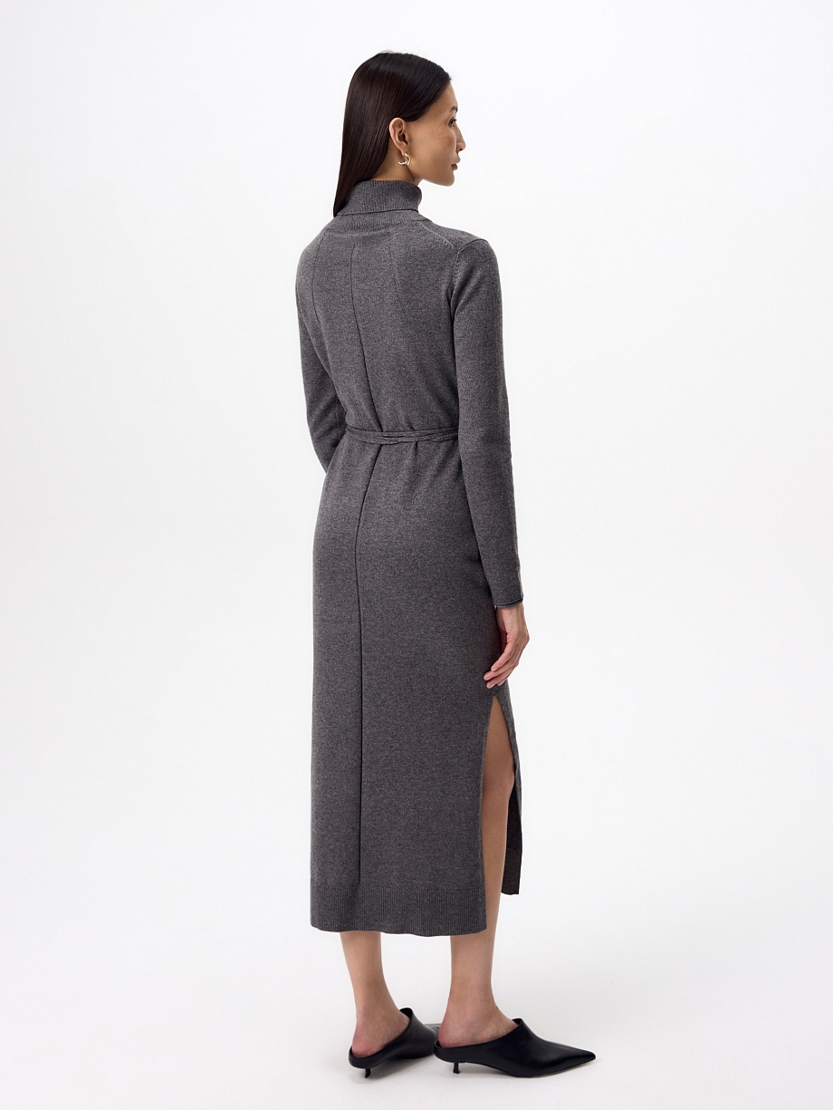 Платье из шерсти с ангорой