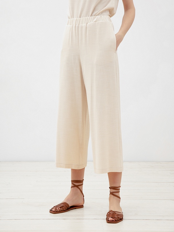 Брюки-кюлоты летние