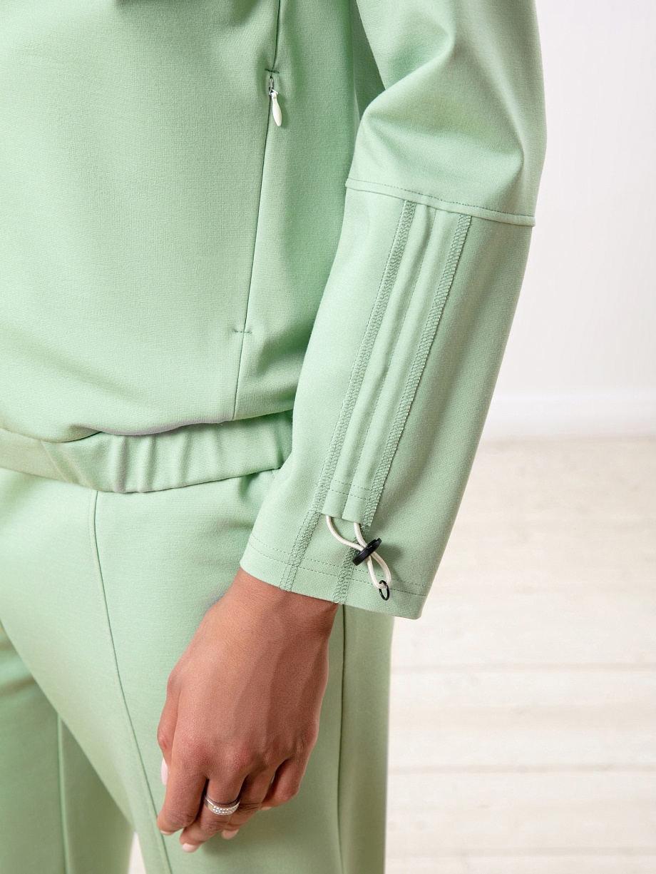 Толстовка на молнии с капюшоном