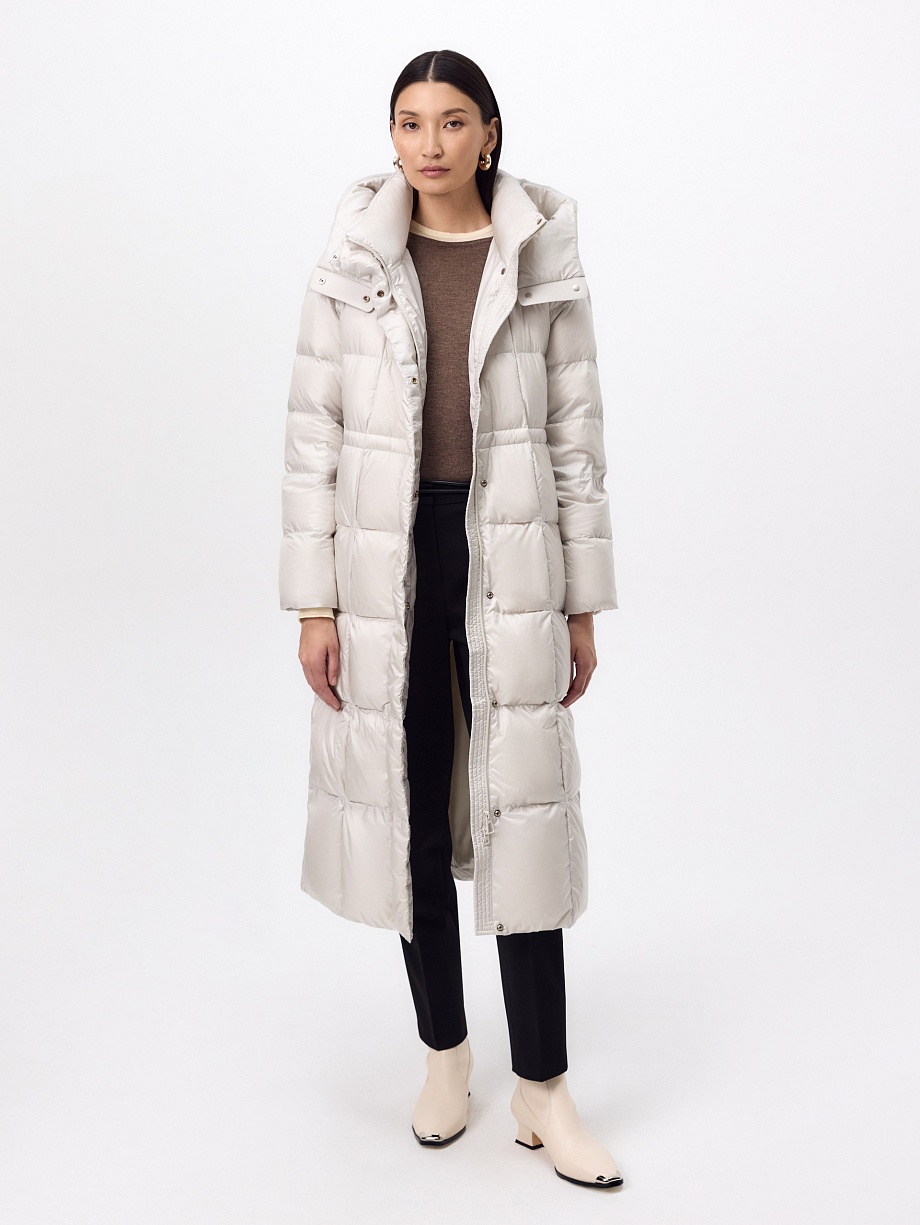 Облегчённый пуховик с утеплителем 90% пух и 10% перо