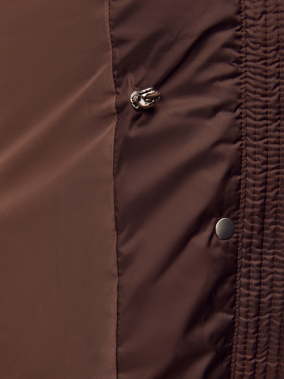 Облегчённый пуховик с утеплителем 90% пух и 10% перо