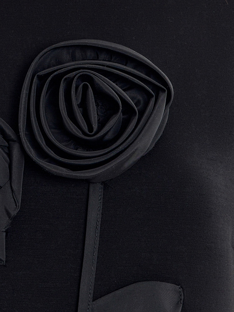 Платье из вискозного трикотажа