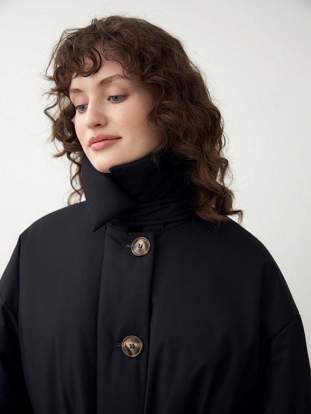 Пальто зимнее утепленное с мембраной