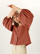 Блуза из 100% хлопка POMPA арт.3148340ct0713