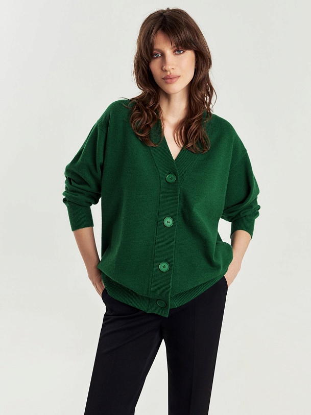 Кардиган на пуговицах