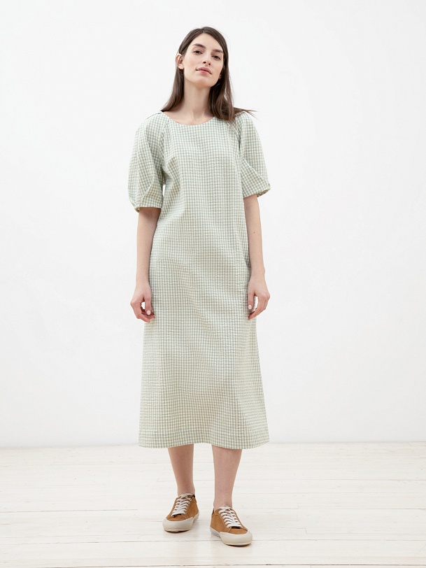 Летнее платье из хлопка