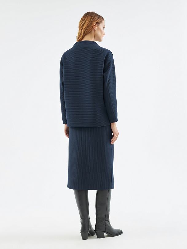 Джемпер прямого силуэта