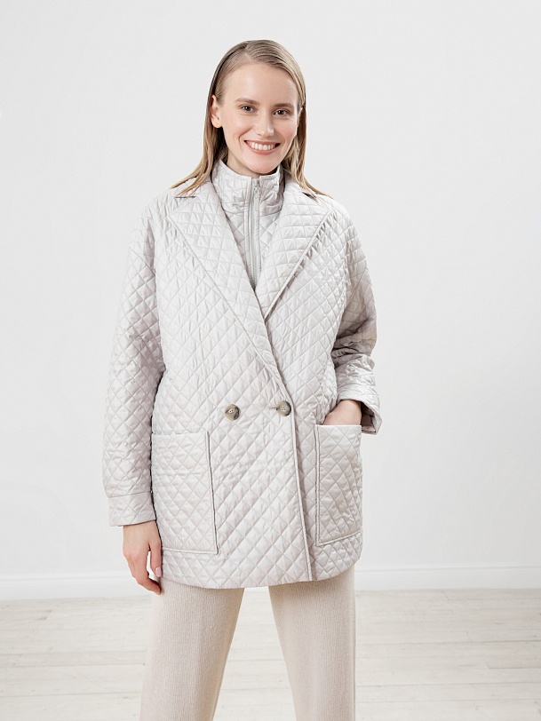 Куртка-жакет стеганая