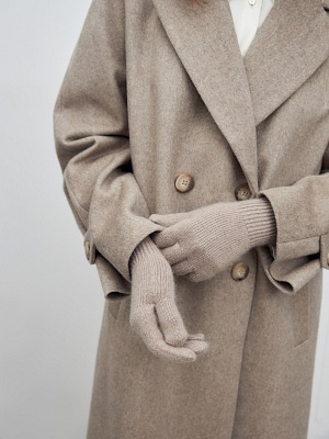 Демисезонные перчатки с ангорой