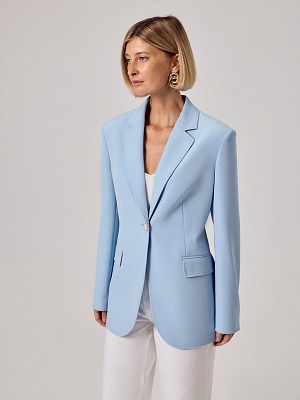 Жакет из костюмной ткани