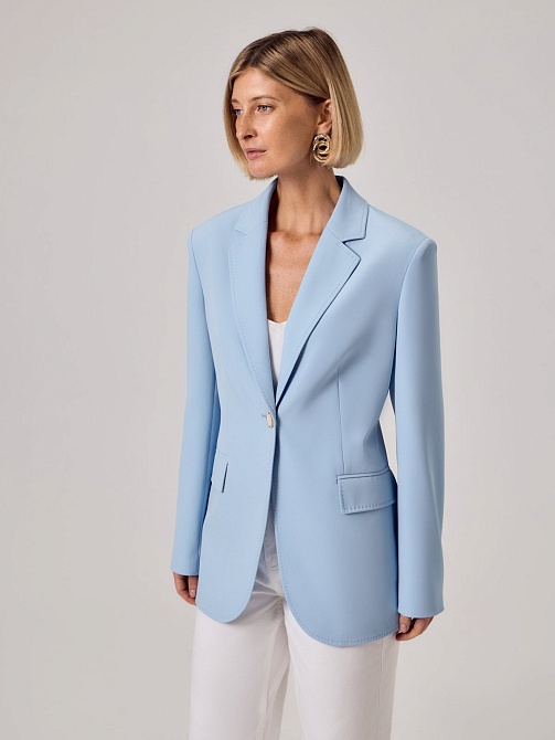 Жакет из костюмной ткани