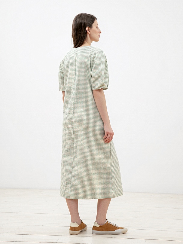 Летнее платье из хлопка