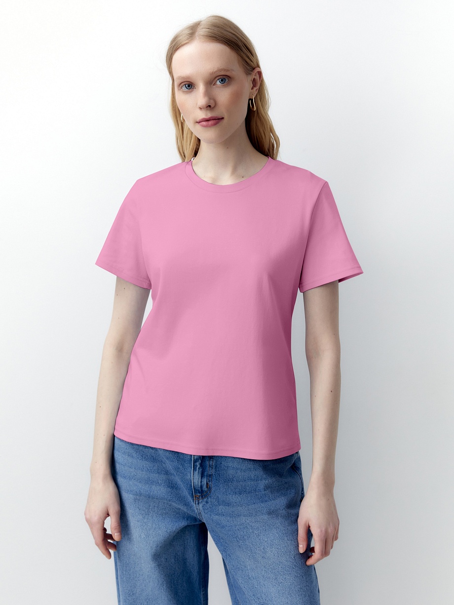 Футболка из мерсеризированного хлопка