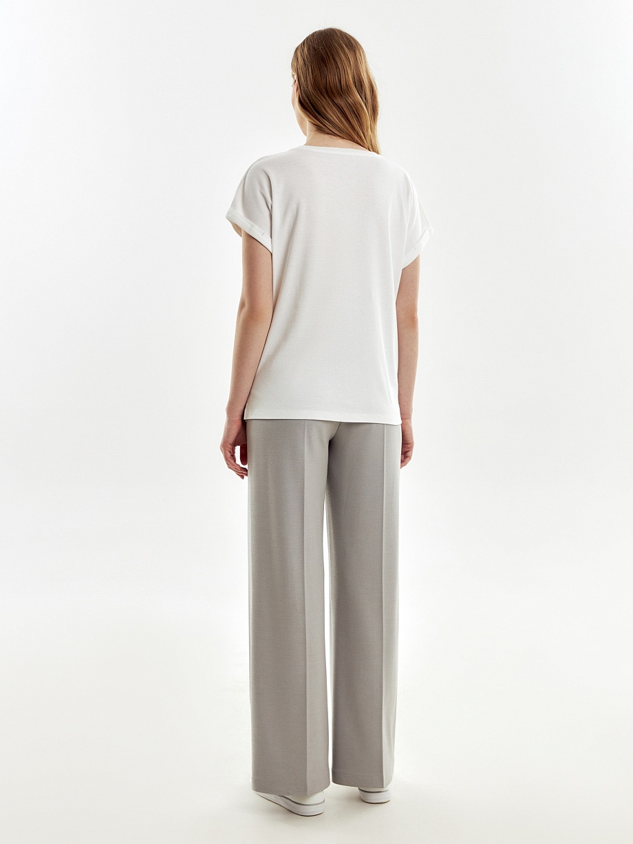 Футболка из мерсеризированного хлопка