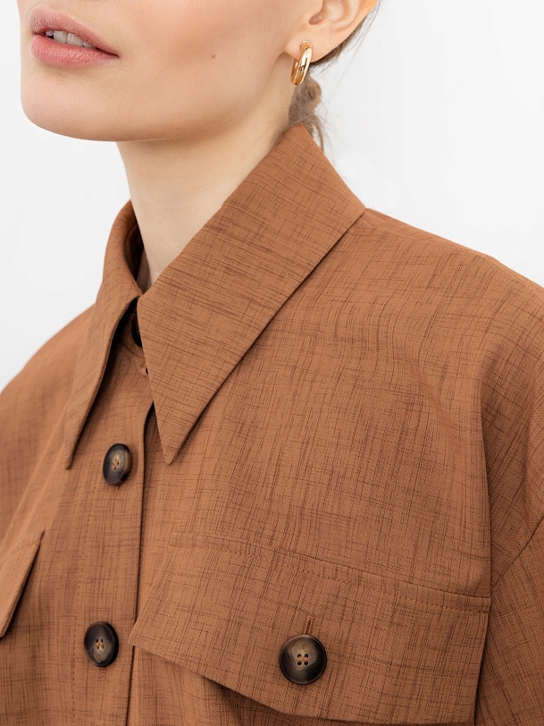 Платье с коротким рукавом