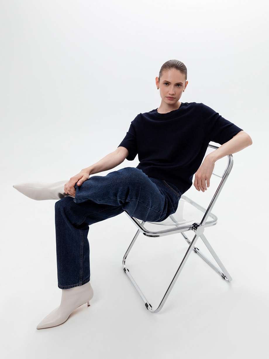 Джемпер из хлопка и кашемира