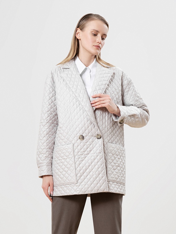 Куртка-жакет стеганая