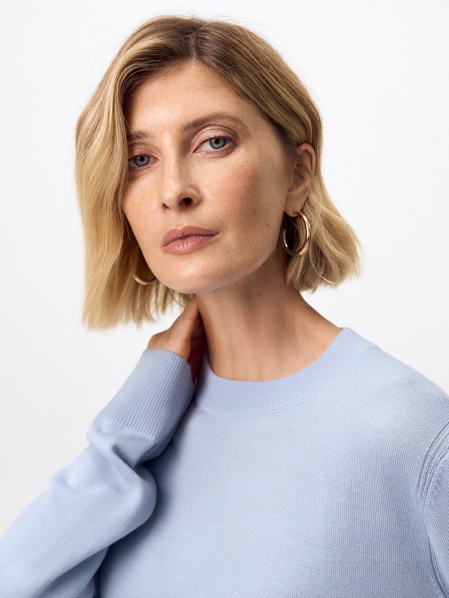 Джемпер из шерсти мериноса и кашемира