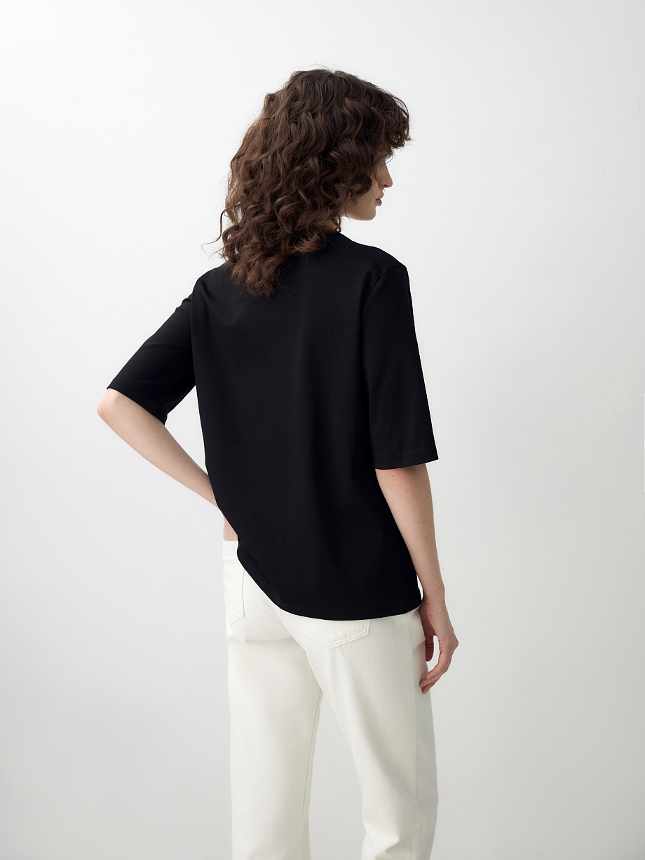 Футболка из мерсеризированного хлопка