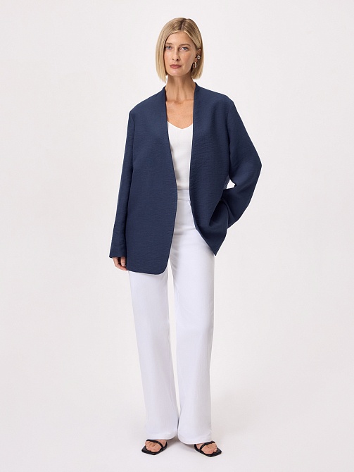 Жакет без лацканов