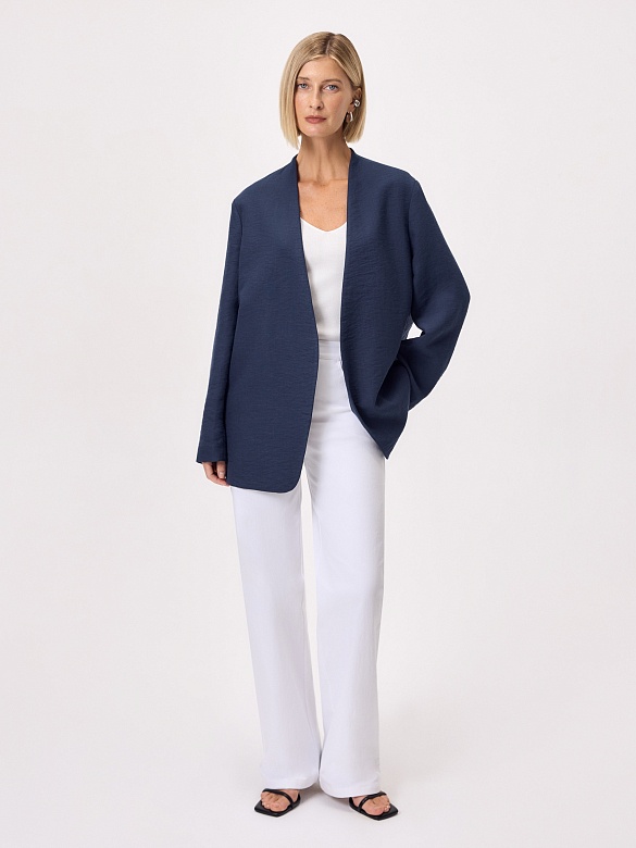 Жакет без лацканов POMPA арт.4103150uw0664