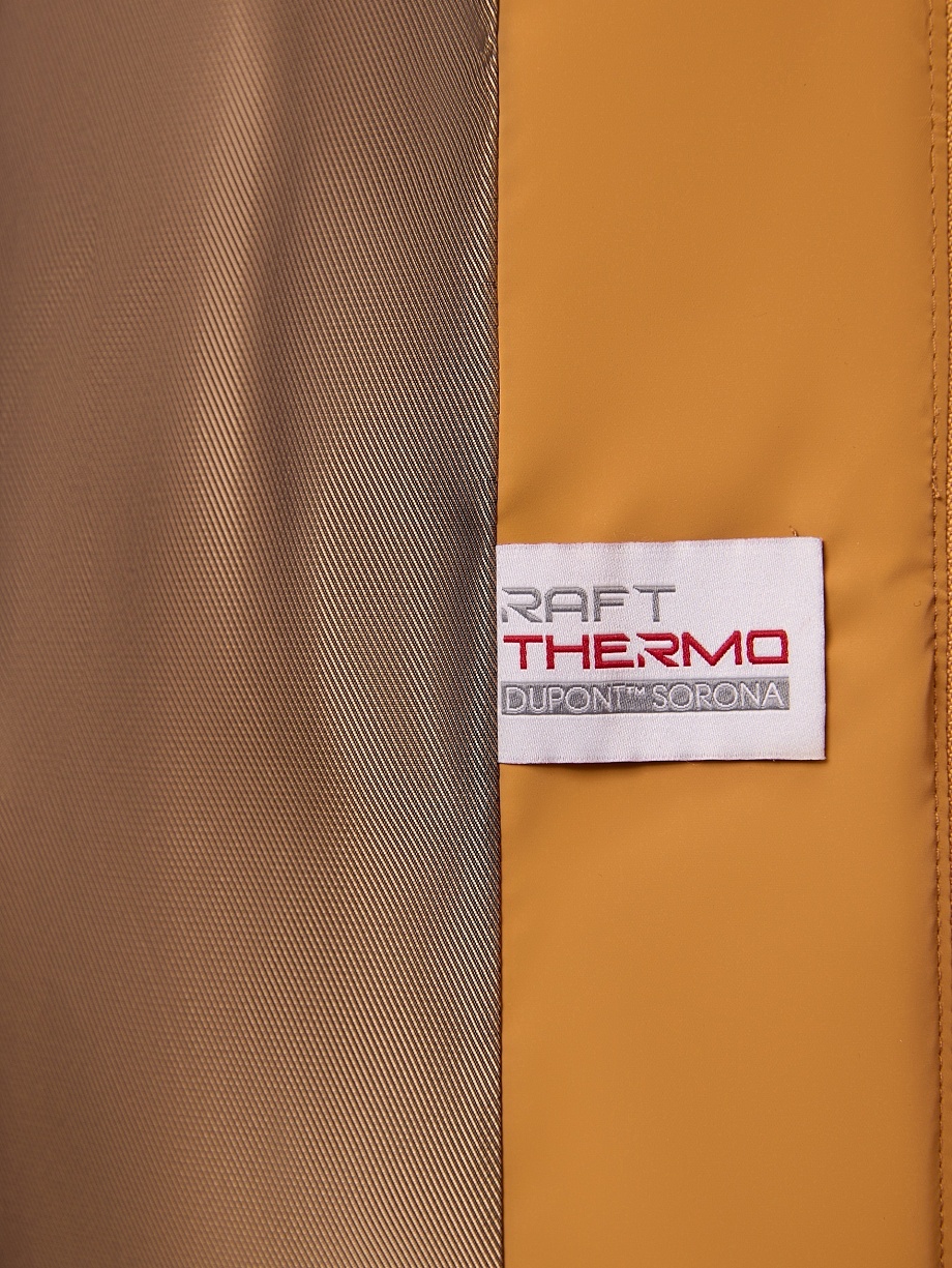 Утеплённый непромокаемый жилет с капюшоном