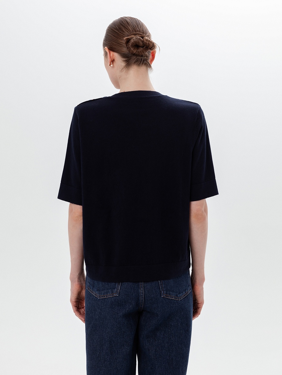 Джемпер из хлопка и кашемира