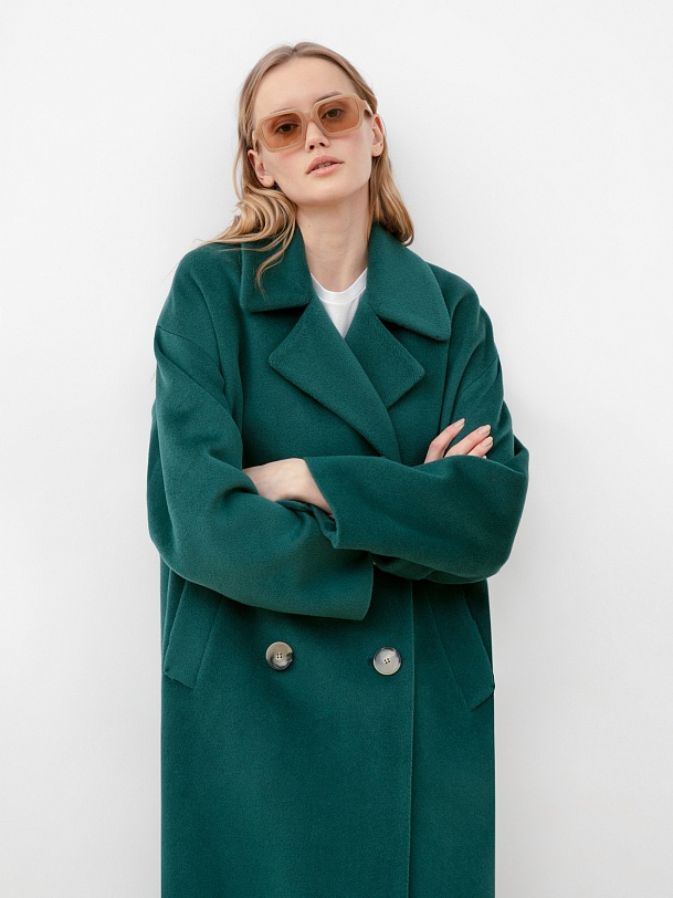 Шерстяное пальто с мембраной