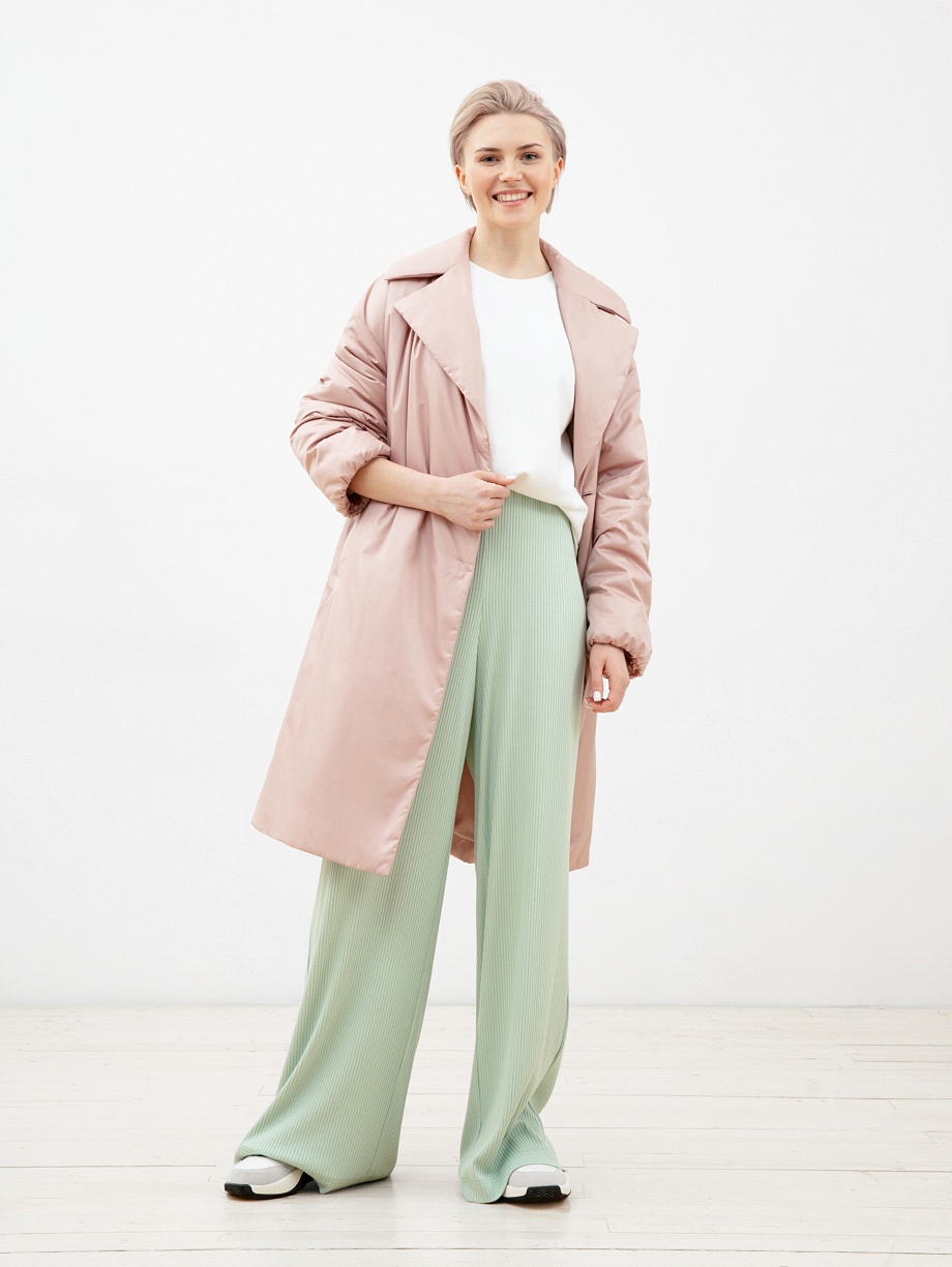 Пальто из премиальной плащевой ткани с мембраной