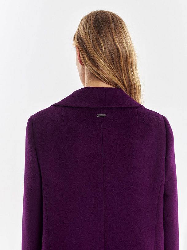 Шерстяное пальто с мембраной