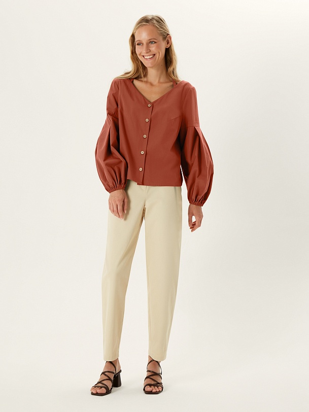 Блуза из 100% хлопка