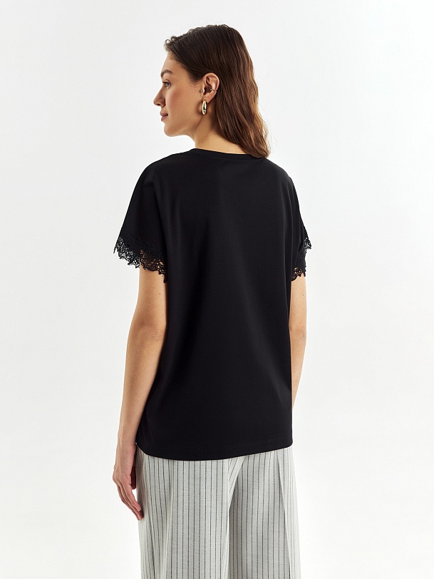 Футболка из мерсеризированного хлопка