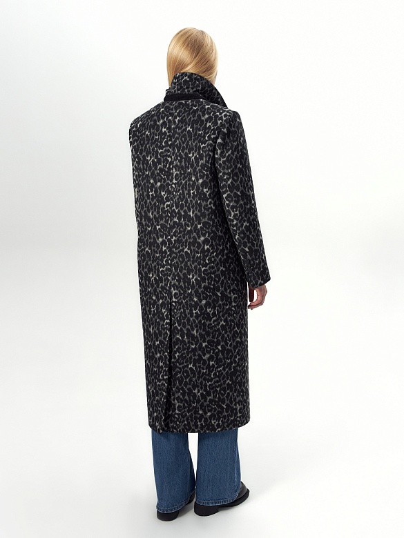 Пальто из шерсти с мембраной и утеплённой спинкой POMPA арт.1016191p90095