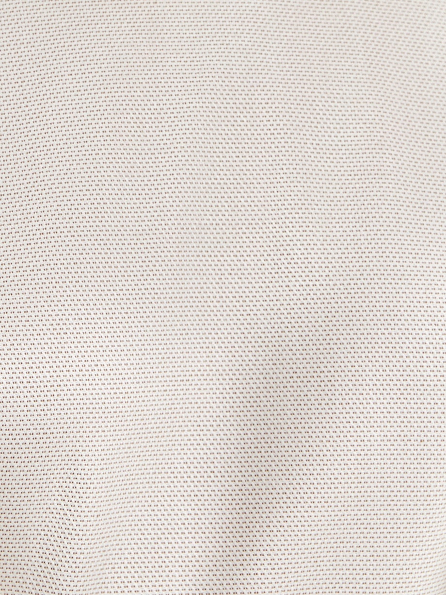 Платье из хлопка и льна с хлястиком на талии