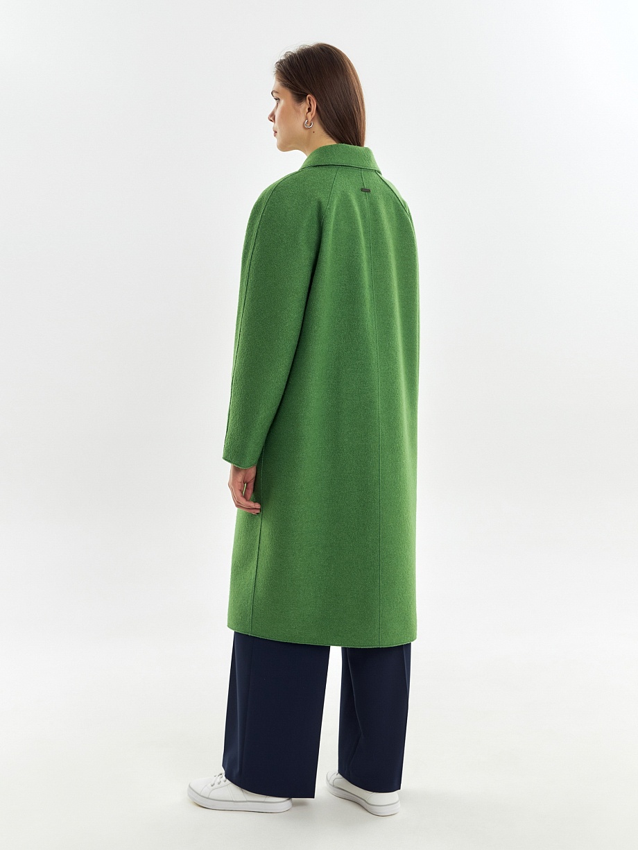 Шерстяное пальто с мембраной