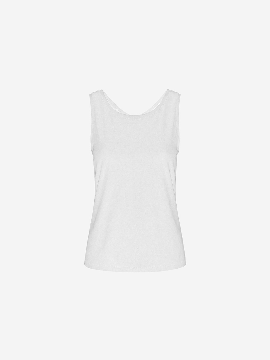 Топ из 100% мерсеризированного хлопка