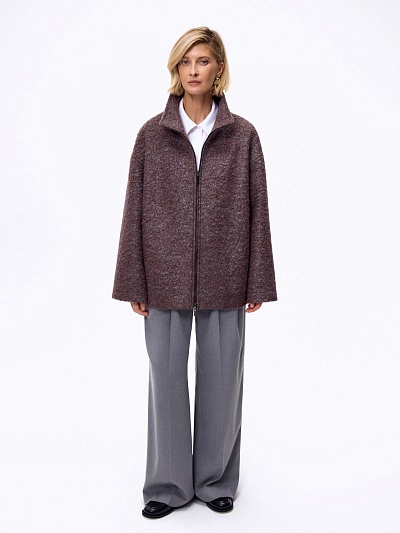 Куртка из шерсти с мембраной и утеплённой спинкой POMPA